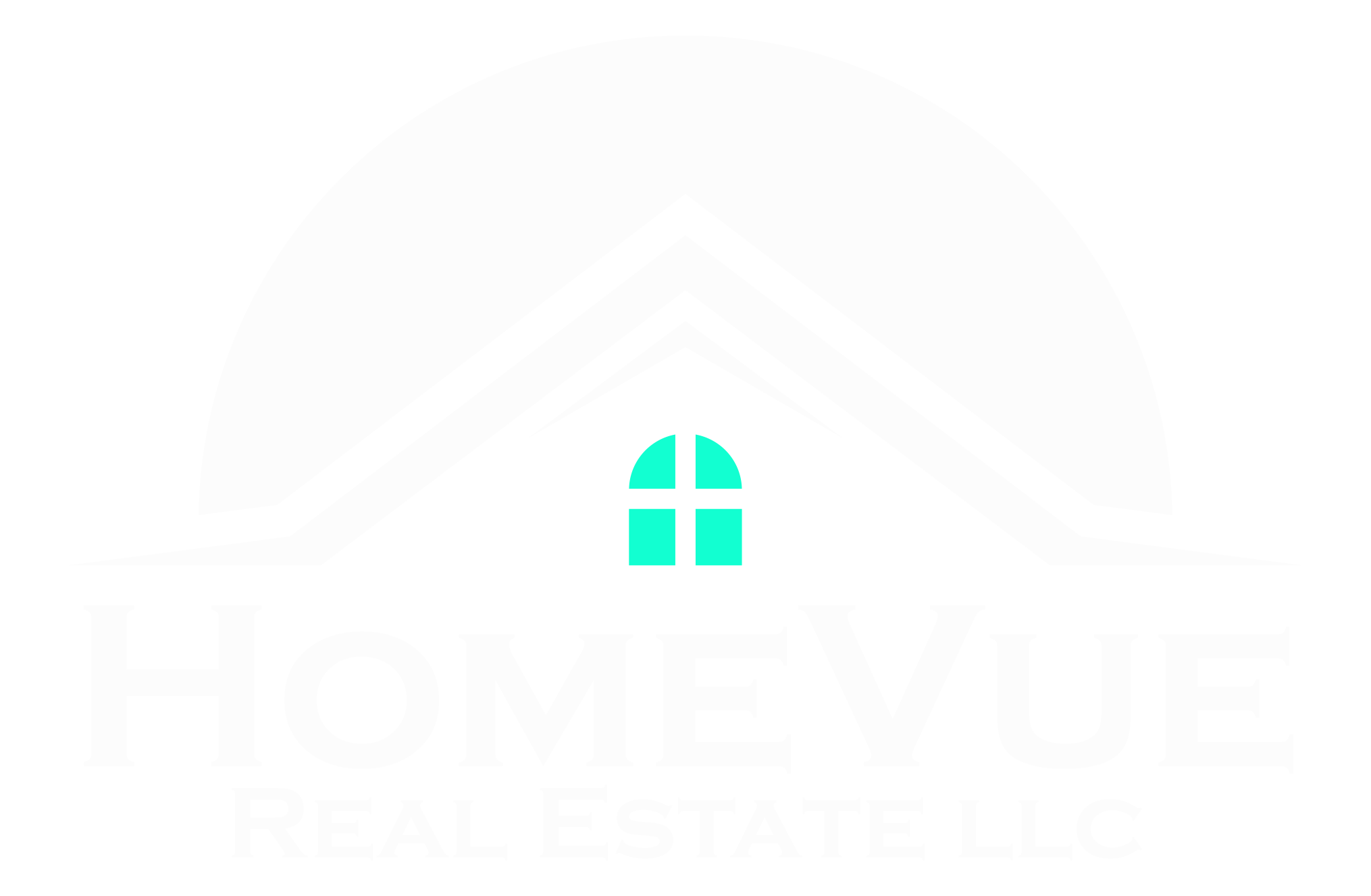 Home Vue Real Estate logo White Transparancy